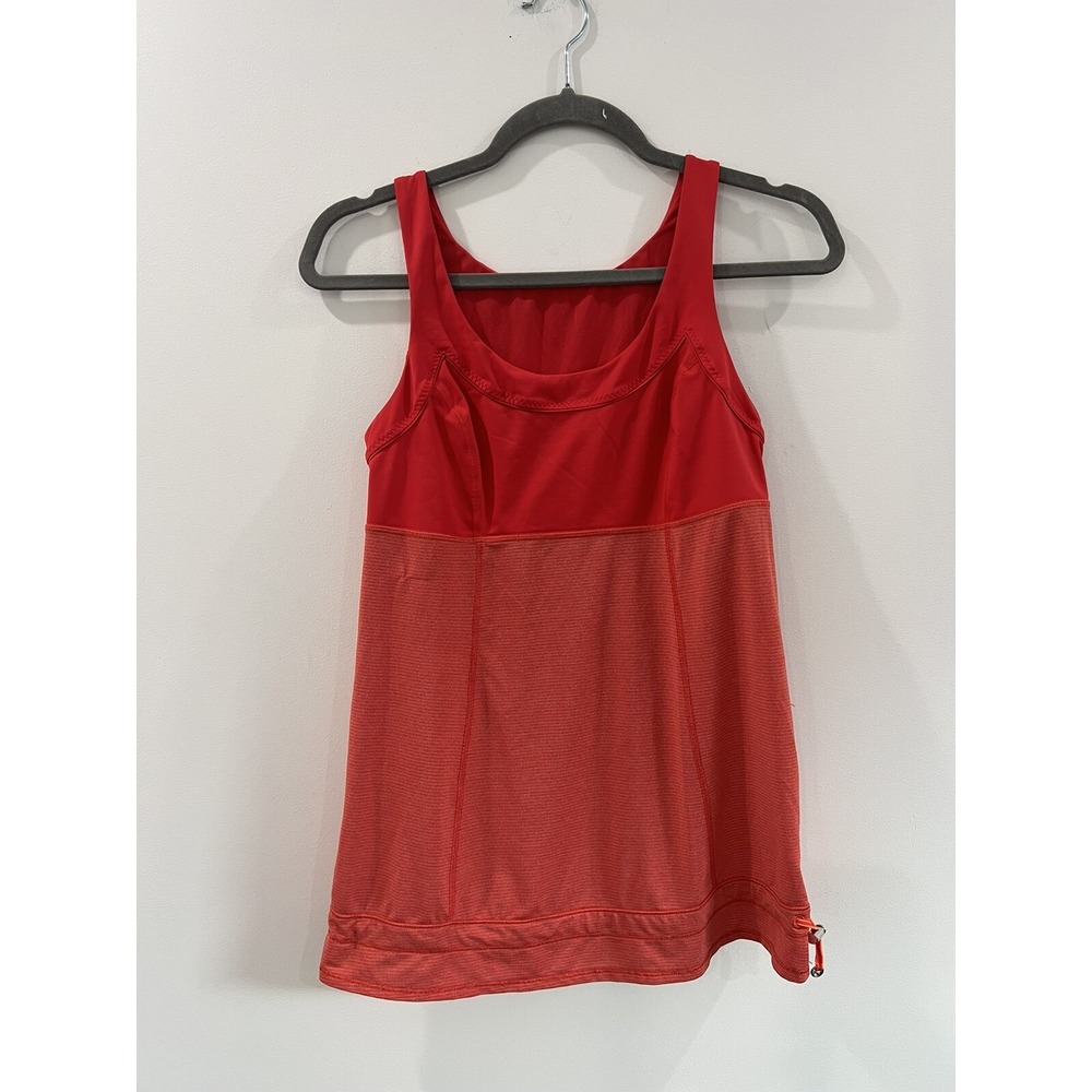 Lululemon‎ Tank Top Run Ta Ta Topper Love Red Style W1C50S